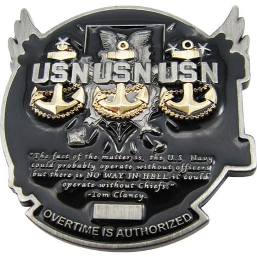 Painted Black Nickel-Zinc Alloy Coin Epoxy Printing Souvenir Coin