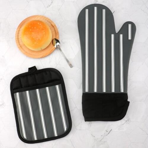 New Design Baking Gloves Microwave Oven Gloves Household Silicone Baking Gloves High Temperture Pot Holder Specification Materi