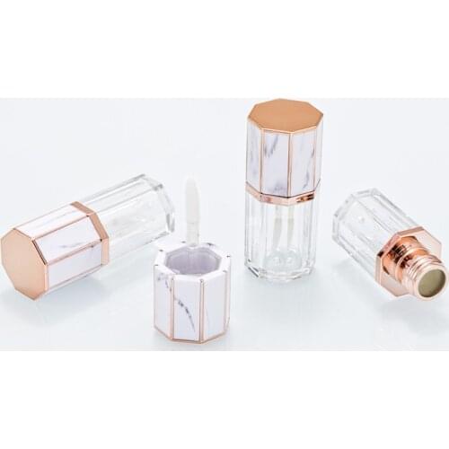 10/30/50pcs 5ml Empty Lip Gloss Tube Container Clear Lip Balm Tubes Plastic Lipstick Refillable Bottles Lipgloss Packing Bottles