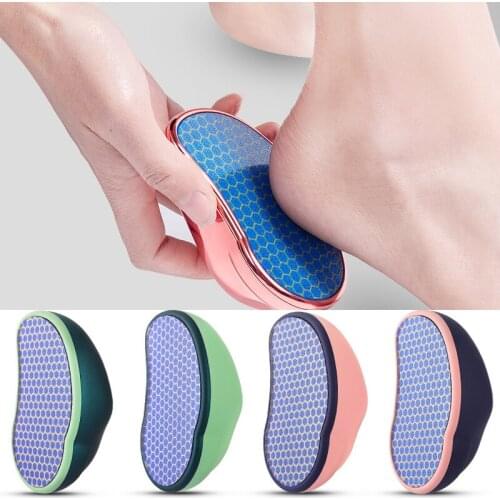 Foot Rasp Heel Grinder New Portable Dead Skin Remover Nano Glass Foot Callus File Foot Care Pedicure Rasp Foot Care Tools