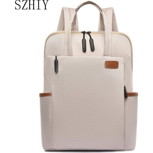 Laptop Bag Women Waterproof Backpack Designer Mochila Escolar Mochilas Escolares Para Adolescentes Trolley Antirrobo Travel Girl