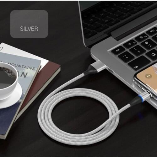 Tutew 3A Fast Magnetic Type C Cable Micro USB Charging Data Cable for Samsung Xiaomi Magnet USB C Charger Mobile Phone USB Cord