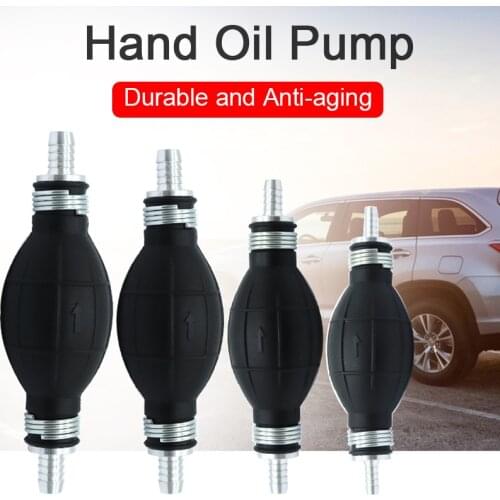 1PCS Fuel Pump 6MM 8MM 10MM 12MM Hand Fuel Pump Primer Bulb Fuels Used For Cars Ship Boat Marine Diesel Gas Petrol Engine Oil