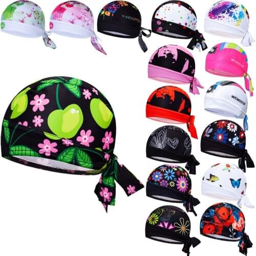 2021 Cycling Cap Head Scarf Women Bike bicycle MTB Hats Sports Running Bandana Headscarf Ciclismo Headband