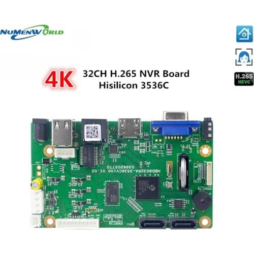 32CH 5MP NVR mainboard security Network Video Recorder H.265 32 Channel 5.0MP support ONVIF Smartphone PC for IP camera