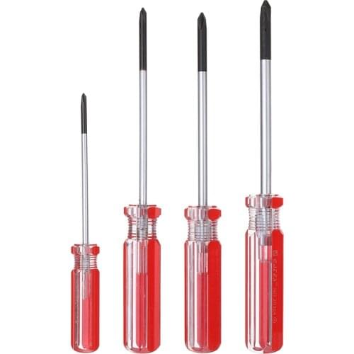 4pcs Y Shaped Screwdriver Magnetic Tri Wing Screwdriver Precision 3/4/5/6mm Nonslip Grip Steel Screwdriver Hand Repair Tool Set