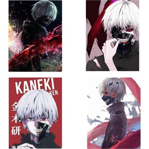 Tokyo Ghoul Diamond Painting 5D Diy Embroidery Full Square Drill Cross Stitch Wall Sticker Home Decoration Handmade Gift XN1136