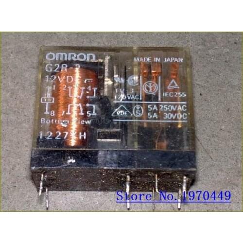 G2R-2 12VDC/24VDC/48VDC/110VAC/200-220VAC DIP OLD