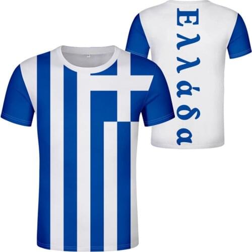 GREECE male diy custom made name number grc casual t shirt nation flag gr country greek republic logos print photo word clothing