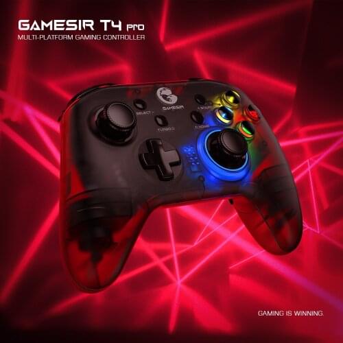 GameSir T4 Pro Bluetooth Game Controller 2.4GHz Wireless Mobile Gamepad applies to Nintendo Switch Apple Arcade and MFi Games