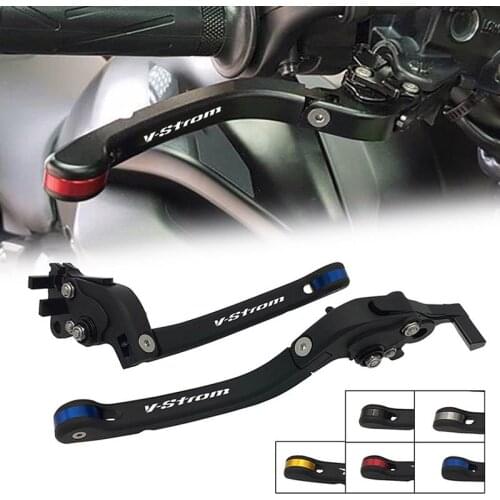 SEMSPEED CNC Adjustable Folding Handle Motorcycle Brake and Clutch Lever For SUZUKI 250 V-STROM 2018 2019 2020 V-Strom 250