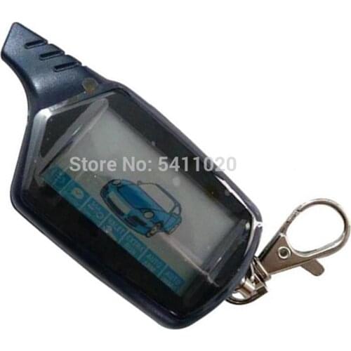2-way B9 LCD Remote Control Keychain Trinket For Vehicle Security Car Alarm Twage Starline B9 Engine Start KGB FX-7 FX7 FX 7