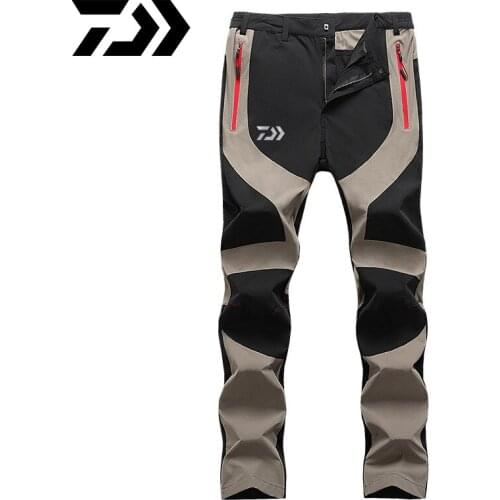 2019 New Daiwa Men Autumn Outdoor Pants Windproof Camping Waterproof Hiking Pants Camping Trekking Fishing Trousers Clothes