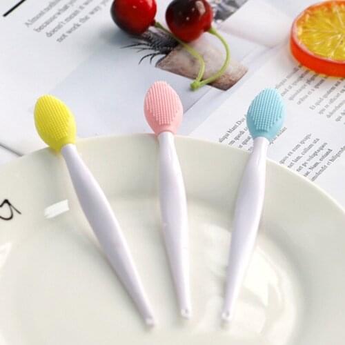 1PC Silicone Nose Clean Brush Exfoliating Pore Beauty Facial Brush Skin Care Tool Massager Remove Acne Blackheads Deep Clean