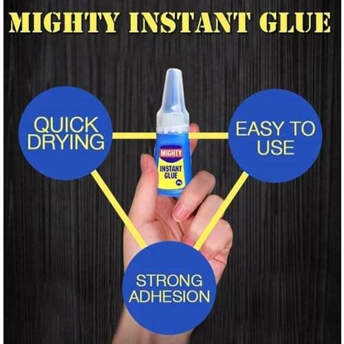 20g Multi-function Super Glue Mighty Instant Glue Rapid Handmade Fix Stronger Wood Adhesive Products Fast P4S3