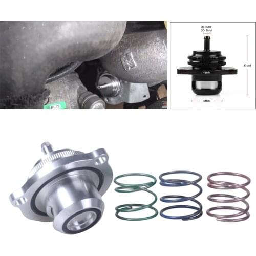 Auto Aluminum Recirculating Dump Valve Racing Blow Off Valve for Opel Vauxhall Astra, Corsa VXR