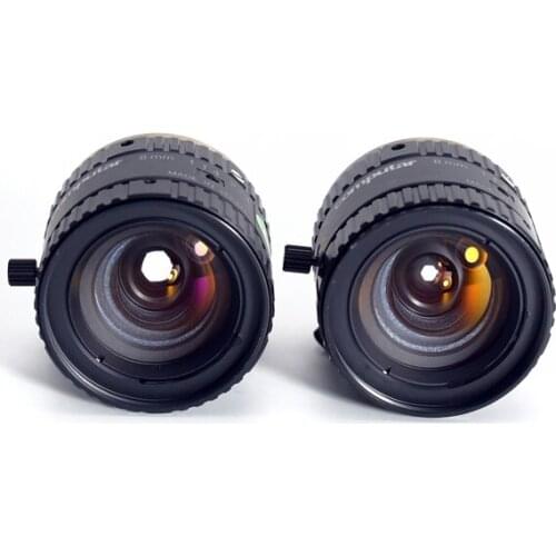 Used original computar M0814-MP2 fixed focus industrial camera megapixel 8mm 1:1.4