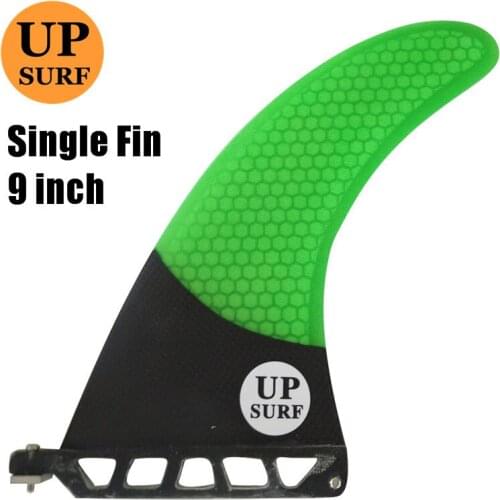 9 inch firberglass carbon single fin paddle board surfboard sup fin stand up paddle longboard fin sup board upsurf