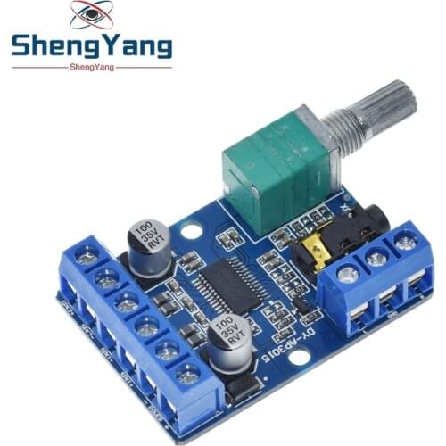 DY-AP3015 DC 8-24V 30W * 2 Class D Dual Channel High Power Stereo Digital Amplifier Board with Adjustable Volume Potentiometer