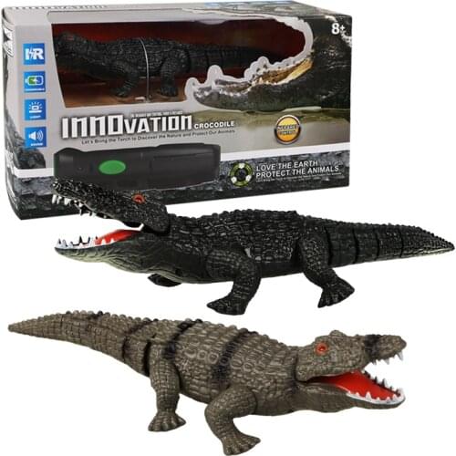 Childrens whole toy remote control crocodile creative novelty gift spoof whole person infrared toy baby learning toy