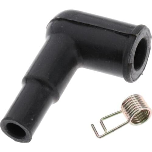 Marine Boat Outboard Plug Cap Cover Assembly for Yamaha 663-82370-01, Black