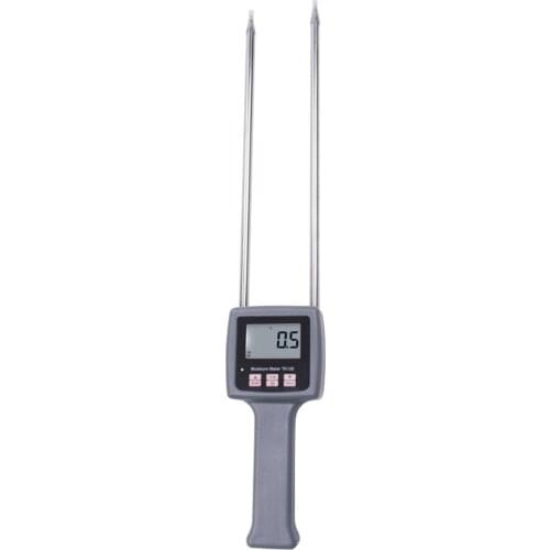 TK100 Digital Portable Grain Moisture Detector Analyzer Tester Meter Food Wheat Corn Grain Humidity Measurement Accessory Tools