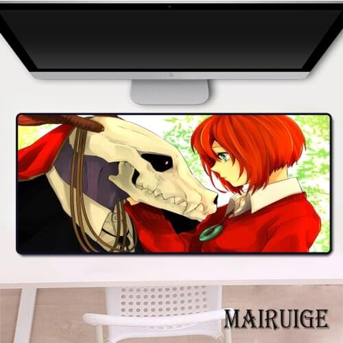 The Ancient Magus' Bride Japanese anime game office design mouse pad non-slip waterproof beautiful rubber for 300X600 to400X900