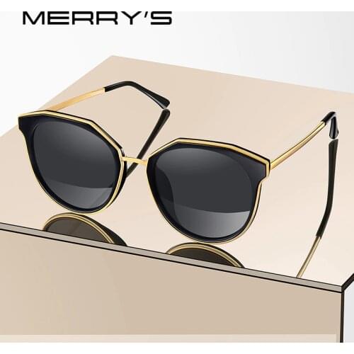 MERRYS Women Fashion Cat Eye Sunglasses Ladies Polarized Driving Sun glasses UV400 Protection S6151