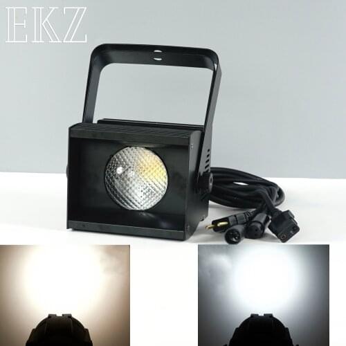 Hot LED 100W COB Par Light Warm White+Cool White Stage Effect Par Light For DJ Party Concert Wedding Disco KTV