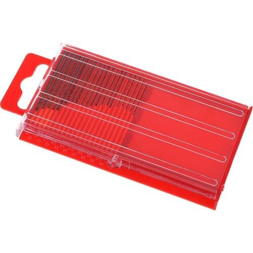 0.3mm-1.6mm Tools Drill Bit Set Twist Drill Bit Mini Micro HSS With Case Power Tool For Metal Drill Woodworking Tools