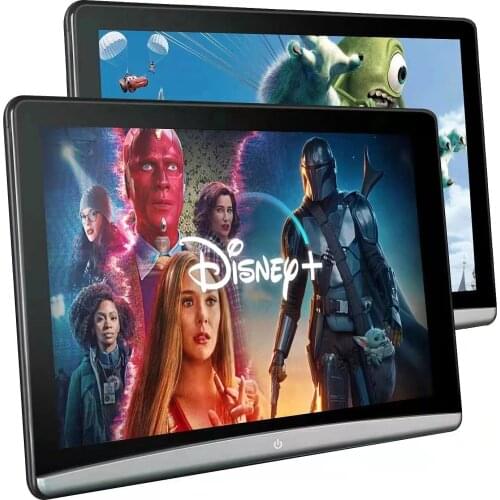 13.3 inch Android 9.0 car headrest monitor 4K FHD1080P touch screen WIFI/Bluetooth/USB/SD/HDMI/FM/Mirror Link/Miracas MP5 player