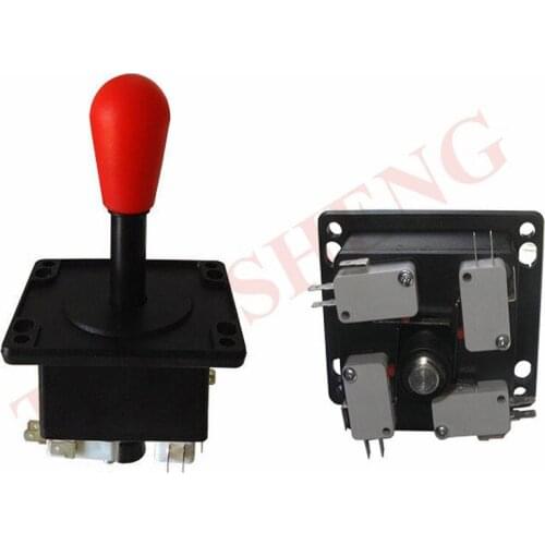 2Pcs/Lot COMPETITION Arcade Fighter 4/8 WAY Joystick HAPP Style Joystick/American Arcade Joystick for ARCADE JAMMA Machine Part