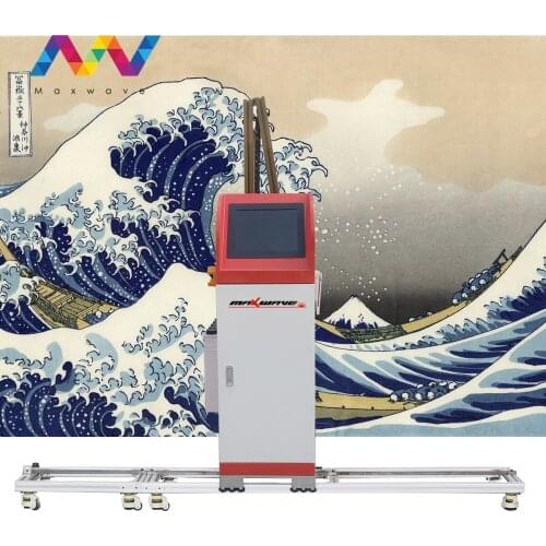 3D mural printer TV background wall printer/ceramic tile glass digital uv inkjet flatbed printing machine