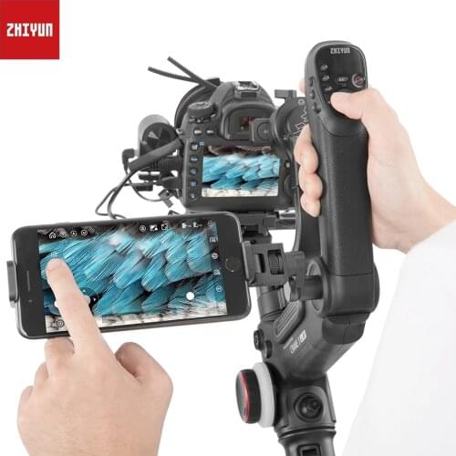 ZHIYUN Weebill Lab Weebill S Accessories Phone Holder with Crown Gear for Weebill Lab Stabilizer Clip mount foldable phone clamp