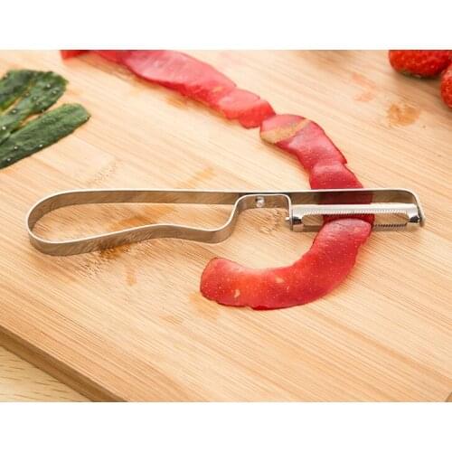 Kitchen gadgets stainless steel peeler steel melon planing stainless steel kitchen fruits and vegetables supplies