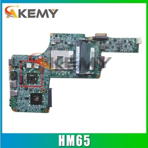 AKEMY DA0BU5DMB8E0 REV E A000095810 For toshiba satellite L730 laptop motherboard HM65 graphics DDR3