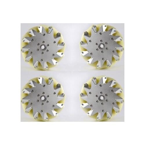 A set of 203mm Aluminum Mecanum Wheel( 4 pieces) 14128