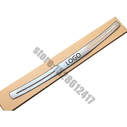 Stainless steel Rear Bumper Foot Plate Protector Door Sill Scuff Sticker rear styling for Lexus ES350/240 2006-2012 Car styling