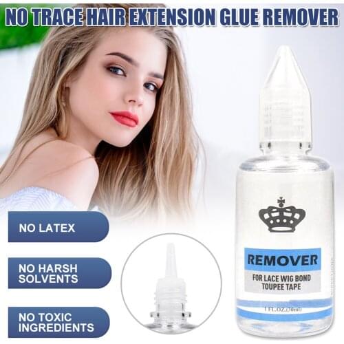 Wig Bond Remover For Lace Wigs Hair Extension Toupees 1 Oz Portable Convenient MPwell