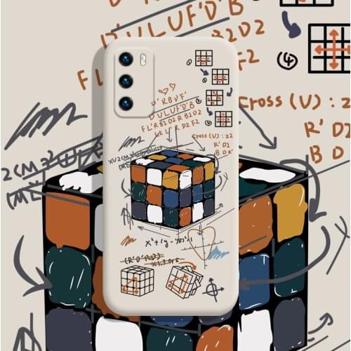 Fashion Magic Cube Letter Rubber case for Vivo Y11 2019 V17 NEO V9 Y85 V11i Y95 V15 Y17 Y15 Y12 S1 Y7S Slim TPU Shockproof Cover