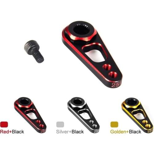 SH02 25T Anti-Slip Metal Steering Gear Arm Two-Way 25T Universal Multifunctional Servo Arm For Waterproof Servo Rc Car Parts