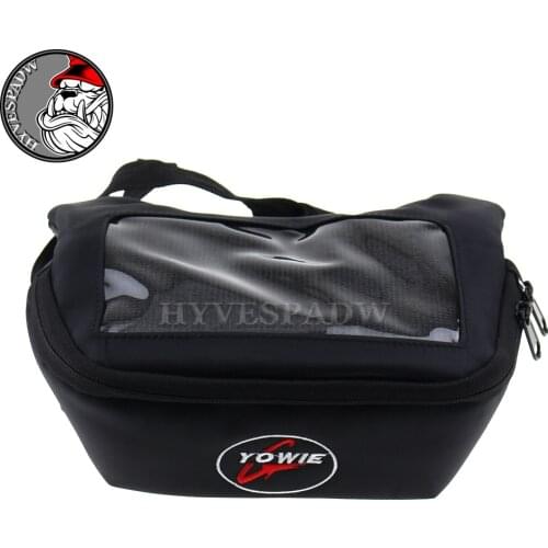 Motorcycle Handlebar Bag Fuel Tank Bag Windscreen Bag Mobile Phone Touch Screen Earphone Bag for Vespa Gts300 Tmax 560 530 Xmax
