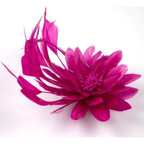 High Quality Fluffy Goose Feathers Flower DIY Natural Corsage For Crafts Jewelry Accessories Wedding Clothes Decoration Plumes