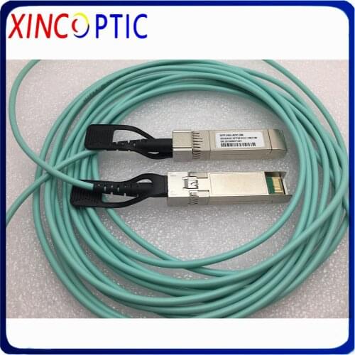 25GBASE SFP28 AOC 20M Cable, OM3 Module Cable AOC Active Optic Cable, 25Gbps SFP28 to SFP28 AOC 20M Cable Support Custom Length