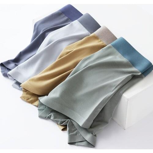 Mens underware 3pcs\lot Male Underwear Men Underpant Solid Modal Panties Sexy 4colors accept mix color order