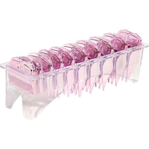 4XFB Universal Oil Head Clippers Limit Comb Hairdressing Tool for Various Models Electric Hair Clippers Limit Comb 10Pcs