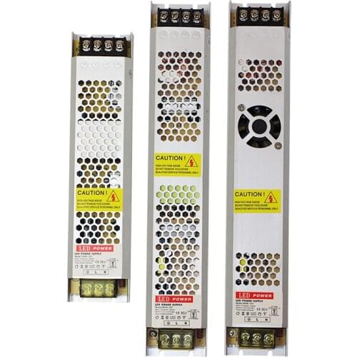 DC24V Switching power supply Ultra-thin long power supply LED soft film card cloth light box advertising built-in transformer