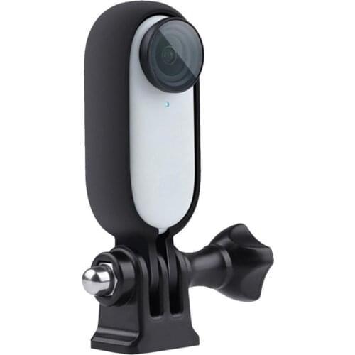 For Insta360 GO 2 Mount Adapter Extended Sports Camera Protection Frame 1/4 Screw Mount Bracket Cameras Expansion Accessories