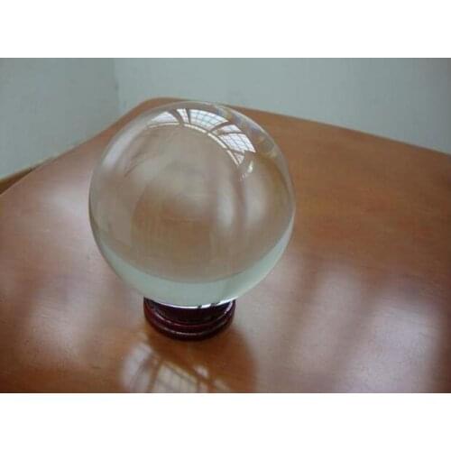 Crystal Photography Lens Ball Photo Prop Background 80mm Lensball Home Decor