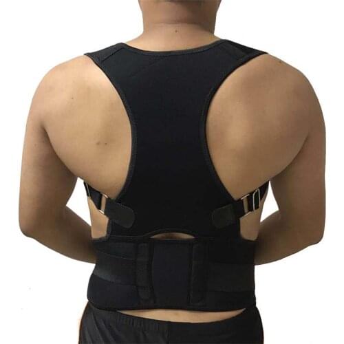 7 Colors Corset Back Posture Corrector Shoulder Lumbar Brace Spine Support Belt Posture Correction Men Women